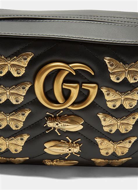 gucci insect marmont bag|gucci marmont bag for sale.